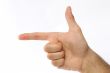 Pointing hand