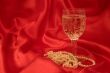Champagne and pearls