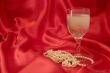 Champagne and pearls