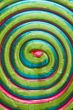 Colorful lollipop spiral background