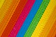 colored notes in diagonal line background