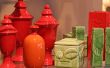 Orange and Green Ceramics