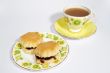 Two scones and a drimk
