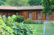 Wooden house in the woods