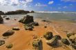 Damp sand