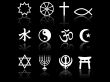 Religious Symbols Reflect on Black