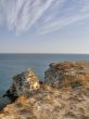 Beautiful sea coast. The western Crimea.