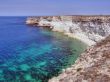 Beautiful sea coast. The western Crimea.