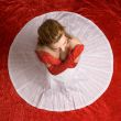 white circle