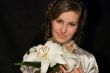 The girl with florets