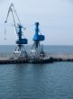 Harbor cranes