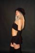 Woman In Black Hat