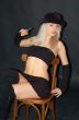 Woman In Black Hat
