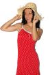 Girl with a straw hat