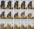 demolition of a tower block