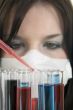 Technician working in a lab