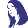 Woman silhouette