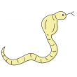 Cartoon snake