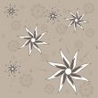 Retro flowers