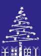 Grunge christmas tree