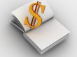Money and the book.