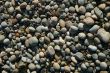 Granite pebbles, rounded by the ocean