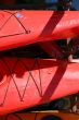 Kayaks ready for use