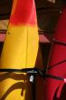 Kayaks ready for use