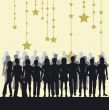People silhouettes
