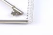 Key and notebook