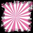 Winter snowflake border