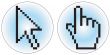Computer cursor icons