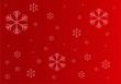 Red Christmas horizontal background