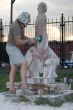 Sculptor at work