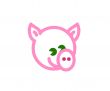  Pig illustration,vector,fun