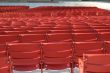 Empty stadium seats