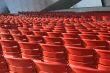 Empty stadium seats