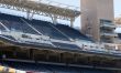 Empty stadium seats