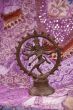 Bronze Shiva on purple