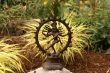 Bronze Shiva in garden