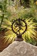 Bronze Shiva in garden