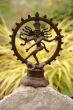 Bronze Shiva in garden