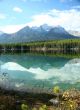 Mountain reflections, Lake Hector