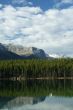 Mountain reflections, Lake Hector