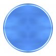 3D Azure Circular Button
