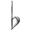 3D Silver Flat Symbol