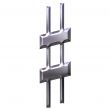 3D Silver Sharp Symbol