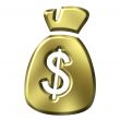 Bag full of money