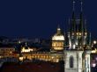 Night Prague. Old city.