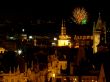 Night Prague. Old city.